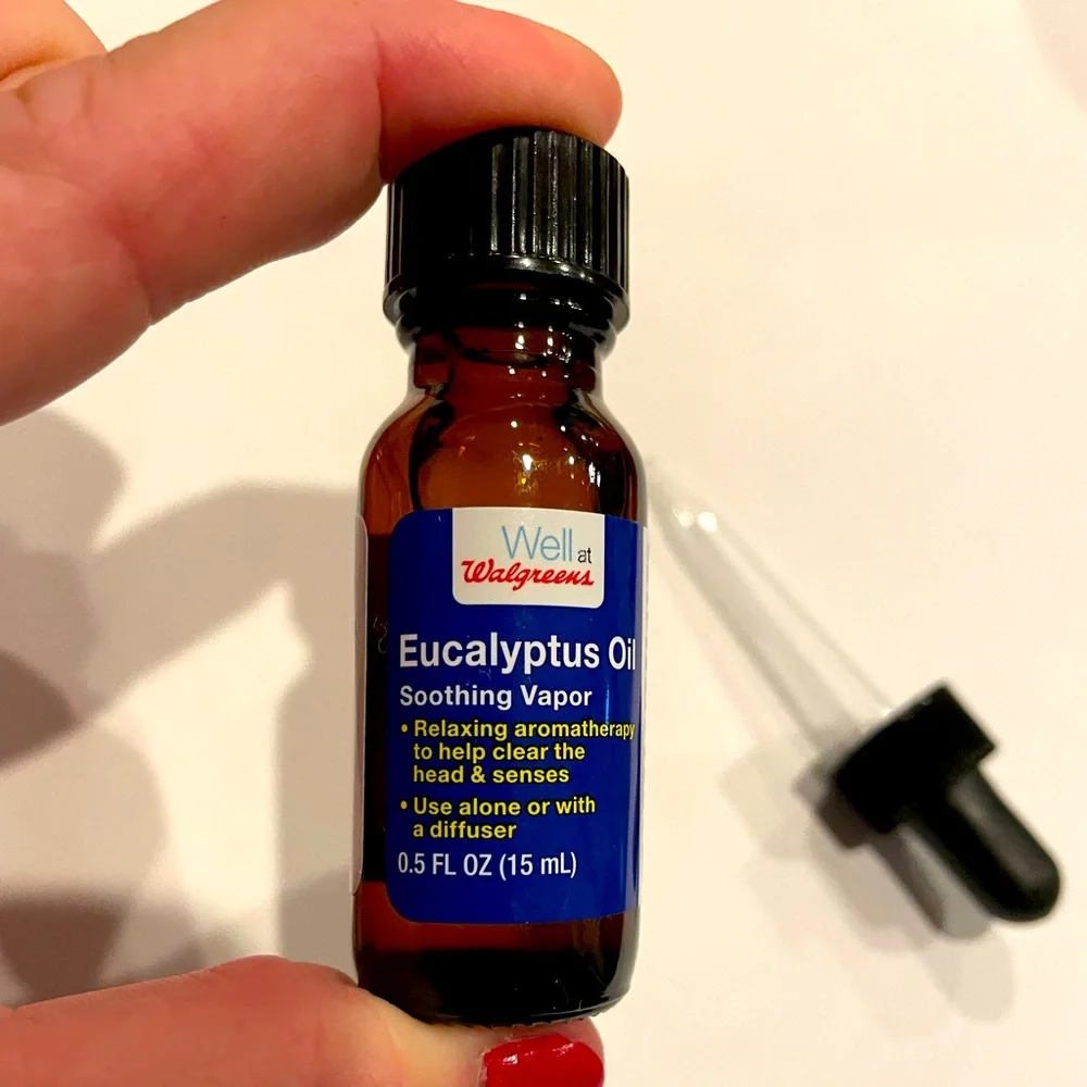 NEW Well Rx Eucalyptus Essential Oil 0.5 ounce with glass dropper